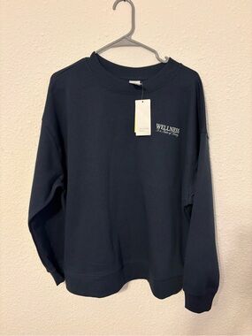 All in motion Women’s Wellness Navy Crewneck Sweatshirt
